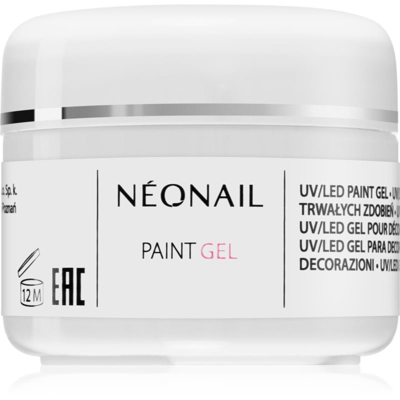 NEONAIL Paint Gel White Rose gél körömépítésre 5 ml-Ár