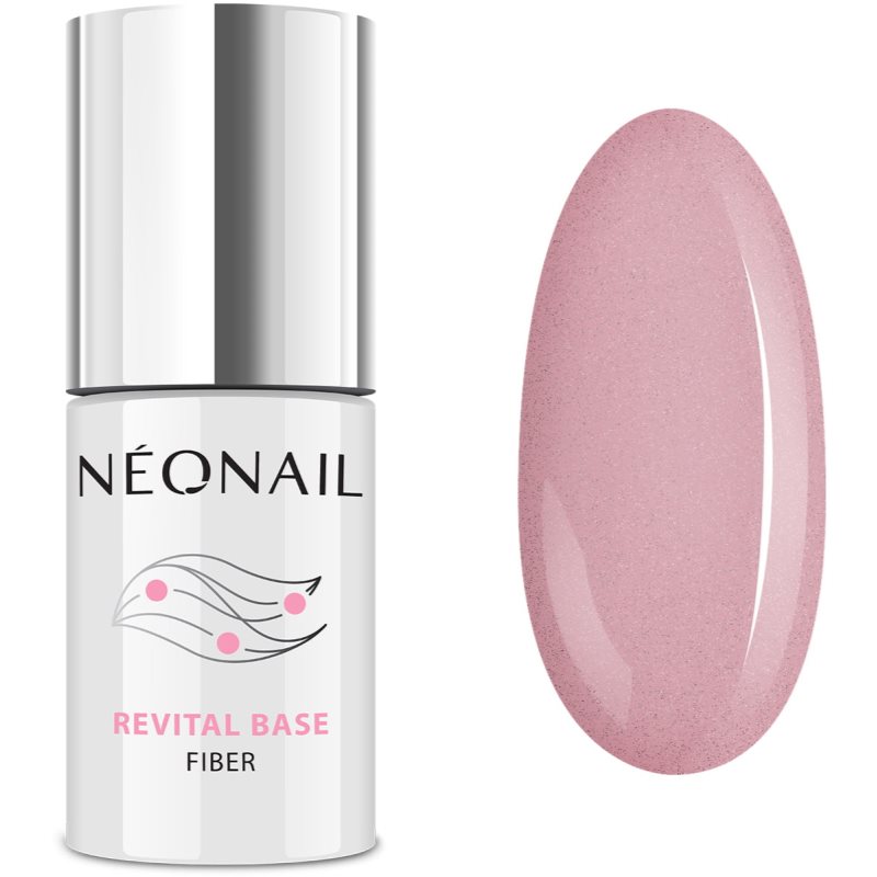 NEONAIL Revital Base Fiber alaplakk körömépítésre árnyalat Blinking Cover Pink 7