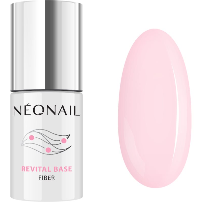 NEONAIL Revital Base Fiber alaplakk körömépítésre árnyalat Rosy Blush 7