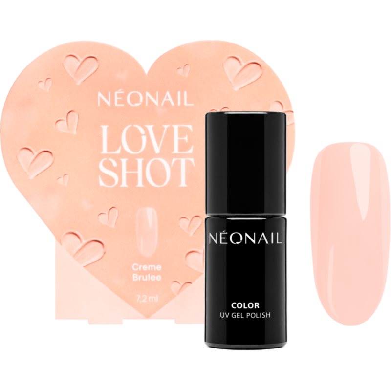 NEONAIL Special Set Love Shot géles körömlakk ( limitált kiadás) árnyalat Crème Brûlée 7.2 ml