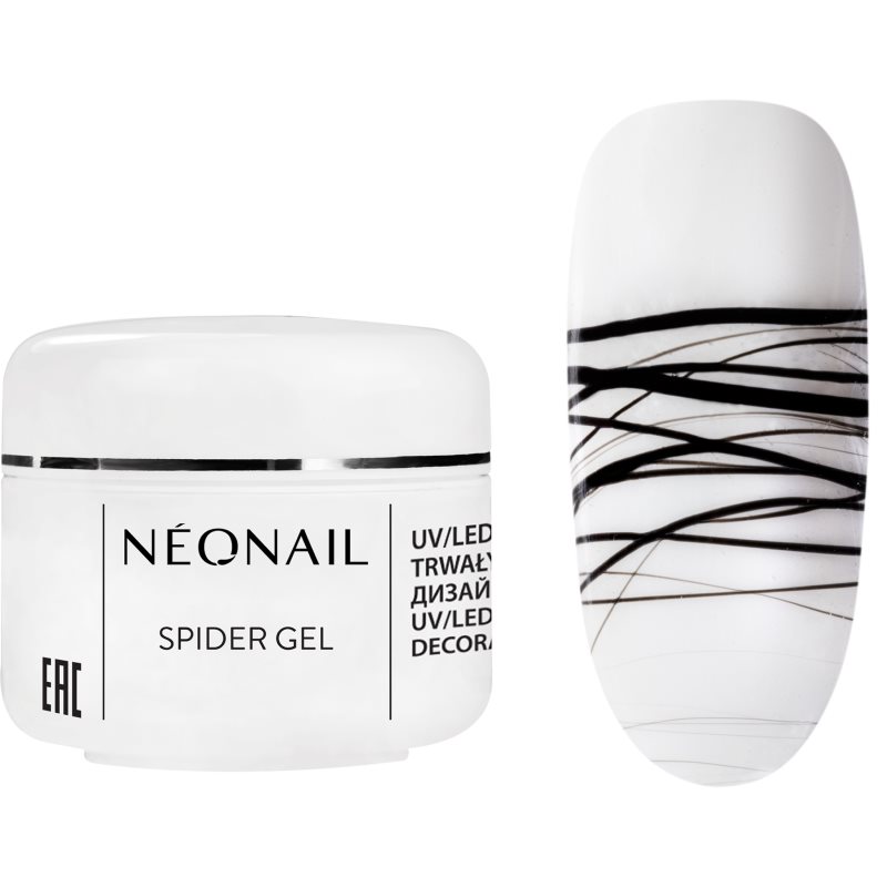 NEONAIL Spider Gel köröm zselék árnyalat Black 5 ml-Ár