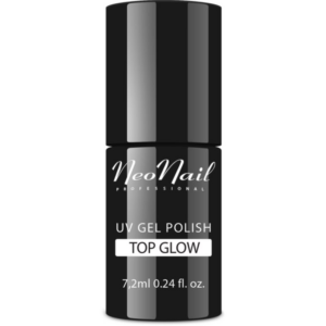 NEONAIL Top Glow zselés fedő körömlakk árnyalat Glow Silver 7