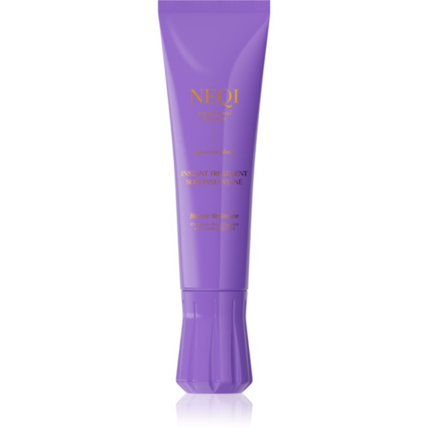NEQI Treatment Treasure Blonde Brilliance regeneráló kúra szőke hajra 100 ml-ár