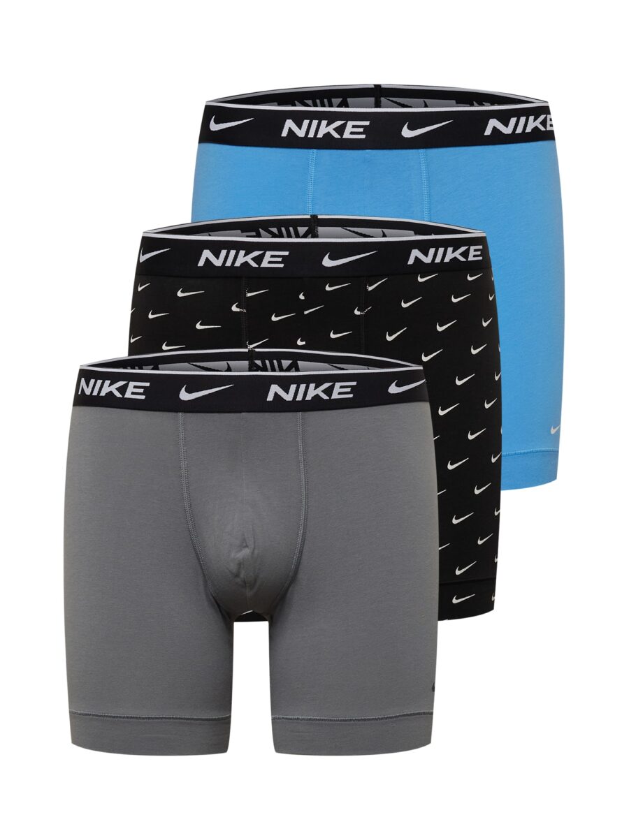 NIKE Boxeralsók  kék / szürke / fekete-hu