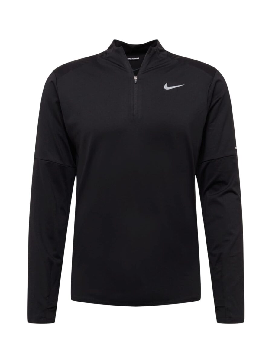 NIKE Funkcionális felső 'Element'  fekete / fehér-hu