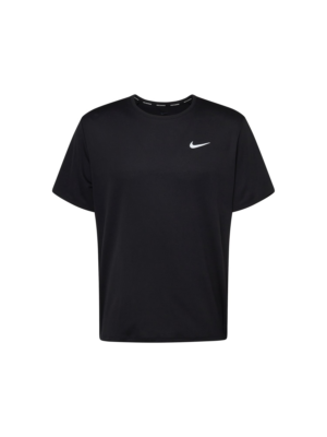 NIKE Funkcionális felső 'Miler'  fekete / fehér-Hungary