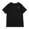 NIKE Funkcionális felső 'Miler'  szürke / fekete-hu