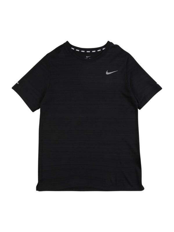 NIKE Funkcionális felső 'Miler'  szürke / fekete-hu