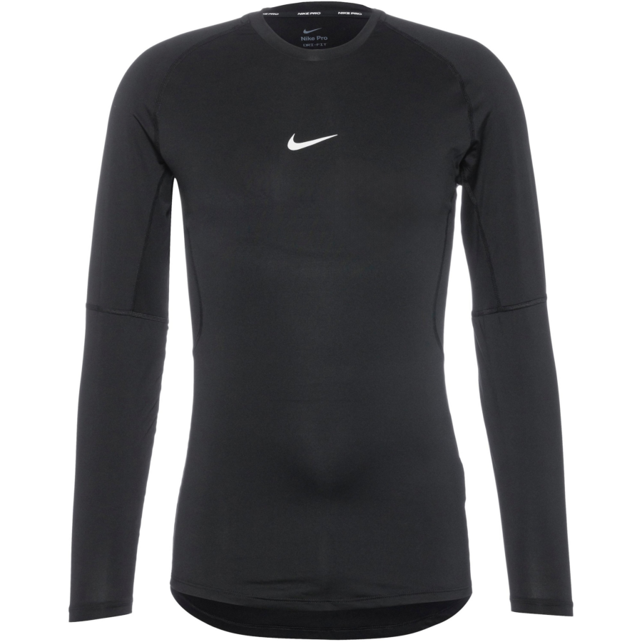 NIKE Funkcionális felső 'Pro'  fekete / fehér-Ár