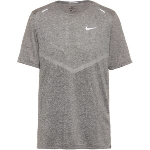 NIKE Funkcionális felső 'Rise 365'  világosszürke / szürke melír-hu