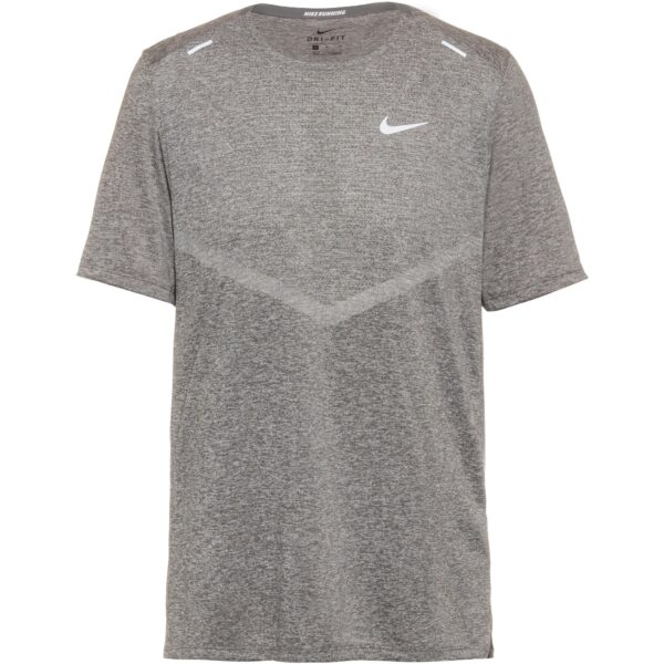 NIKE Funkcionális felső 'Rise 365'  világosszürke / szürke melír-hu
