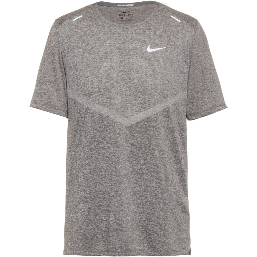 NIKE Funkcionális felső 'Rise 365'  világosszürke / szürke melír-hu