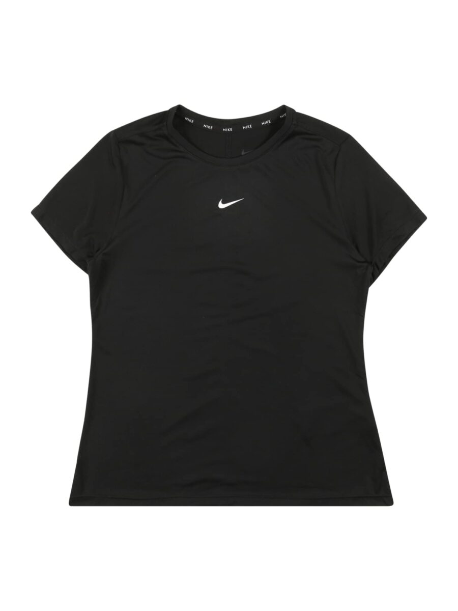 NIKE Funkcionális felső  fekete / fehér-hu