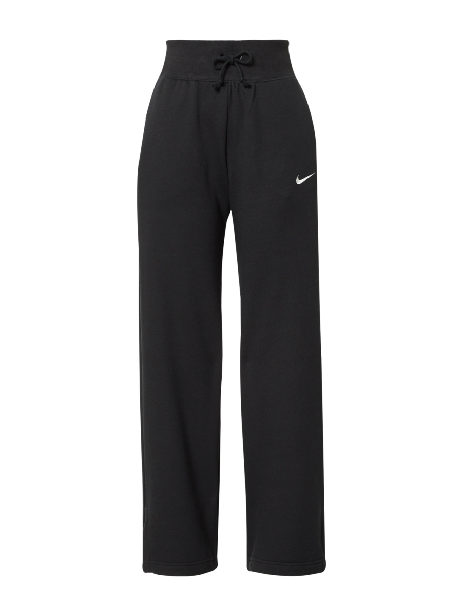 NIKE Nadrág 'Phoenix Fleece'  fekete / fehér-Hungary
