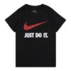 NIKE Póló  piros / fekete / fehér