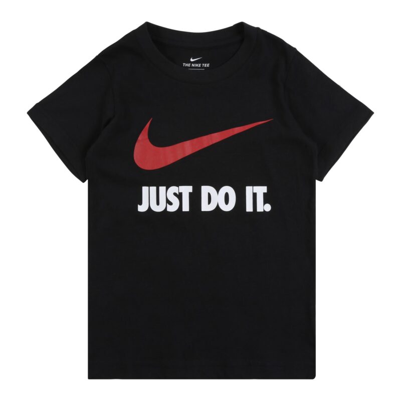 NIKE Póló  piros / fekete / fehér