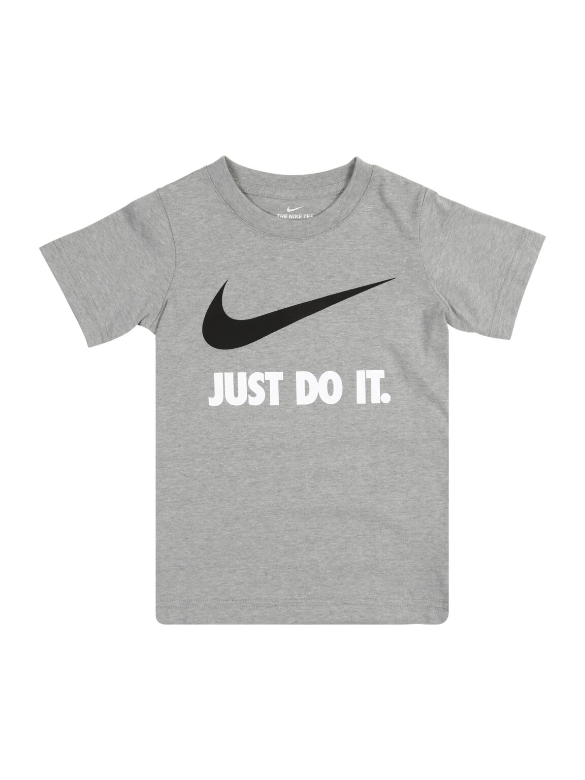 NIKE Póló  szürke / fekete / fehér