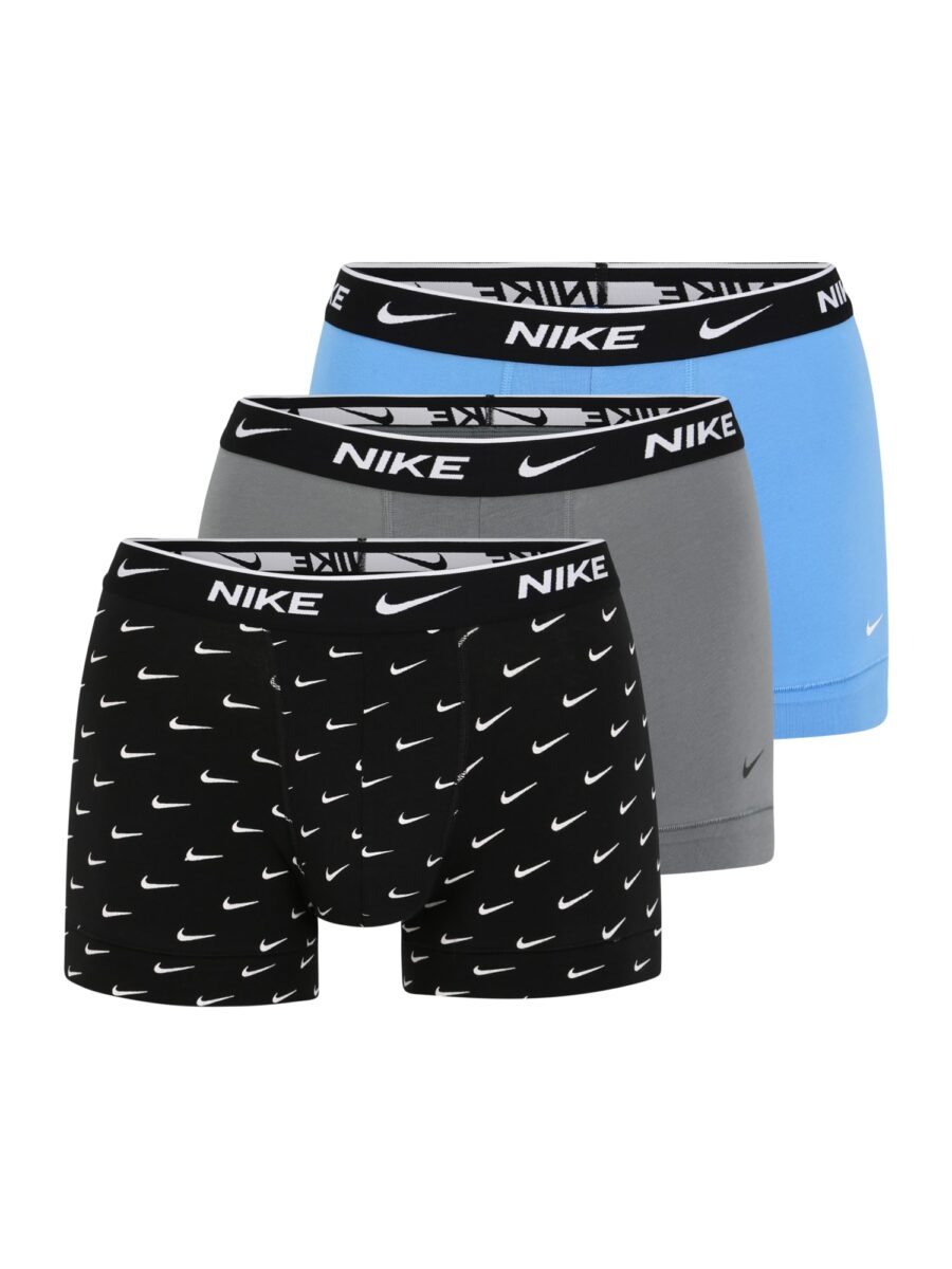 NIKE Sport alsónadrágok  azúr / sötétszürke / fekete / fehér-hu