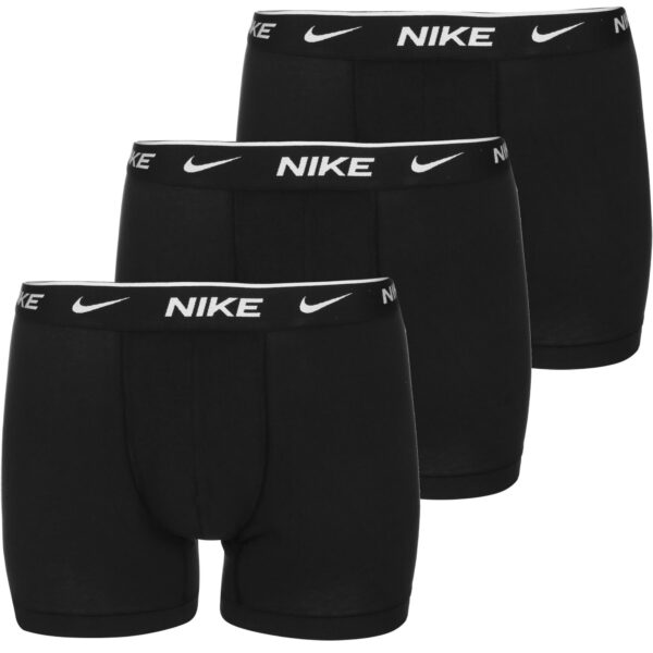 NIKE Sport alsónadrágok  fekete / fehér-hu