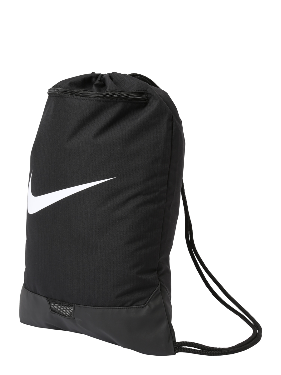 NIKE Sport edzőtáskák 'Brasilia'  fekete / fehér-Hungary