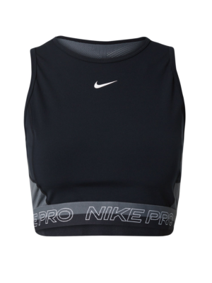 NIKE Sport top  szürke / fekete / fehér-Hungary