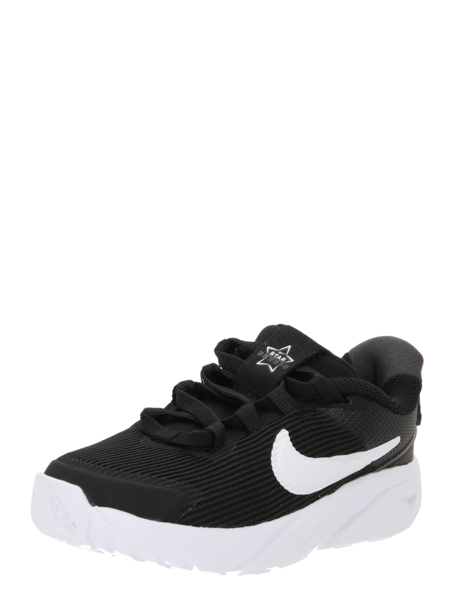 NIKE Sportcipő 'Star Runner 4'  fekete / fehér-Ár