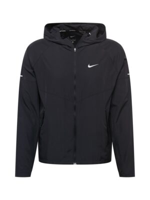 NIKE Sportdzseki  fekete / fehér-hu