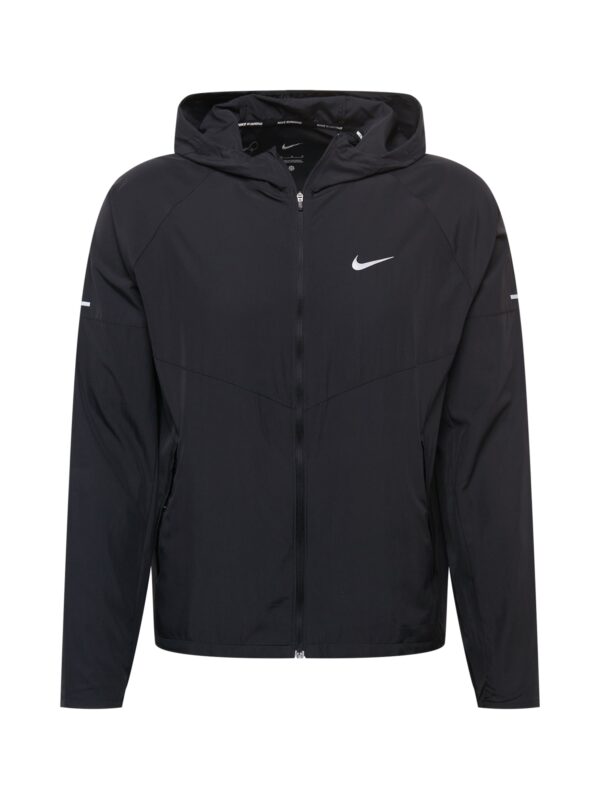 NIKE Sportdzseki  fekete / fehér-hu