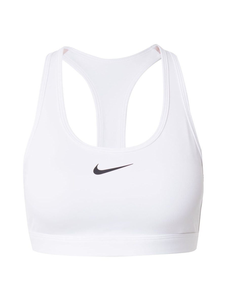 NIKE Sportmelltartók 'Swoosh'  fekete / természetes fehér-Ár