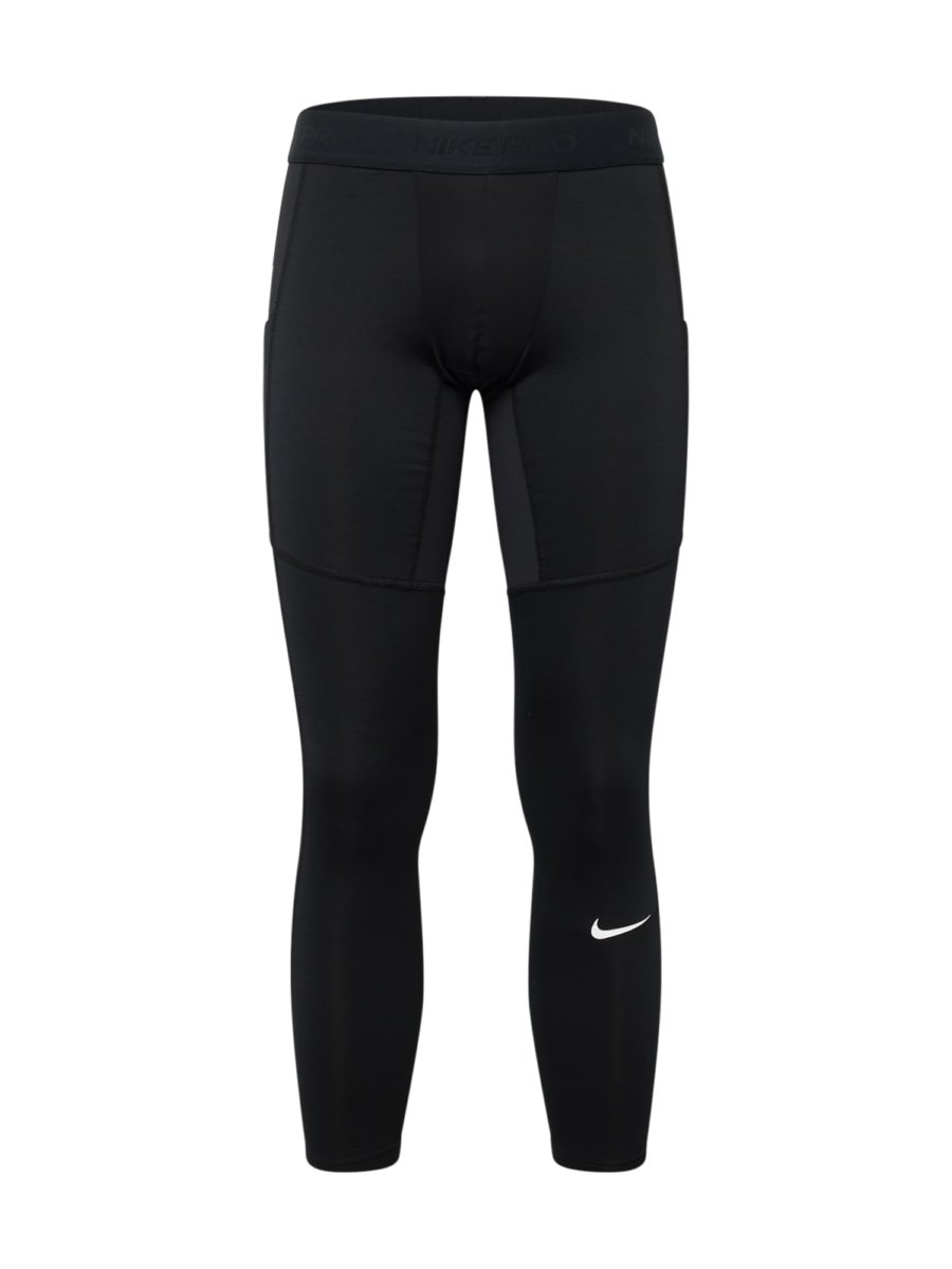 NIKE Sportnadrágok 'Pro'  fekete / fehér-Ár