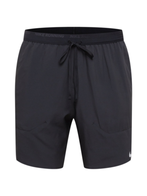 NIKE Sportnadrágok  fekete / ezüst-Hungary