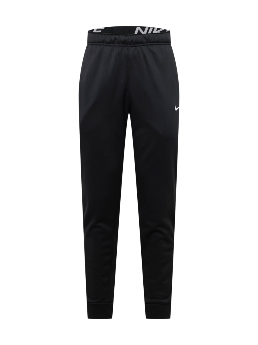 NIKE Sportnadrágok  fekete / fehér-Hungary