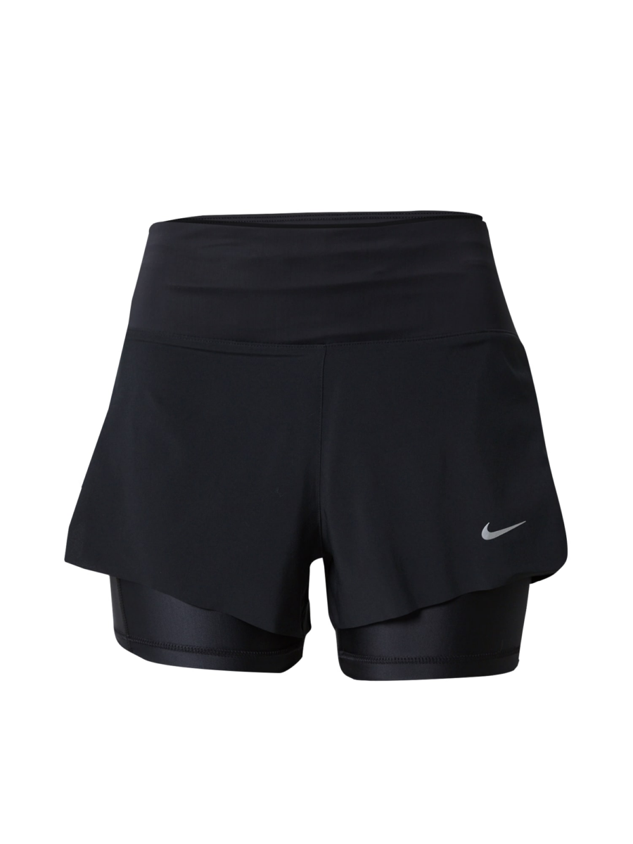 NIKE Sportnadrágok  fekete / fehér-Hungary
