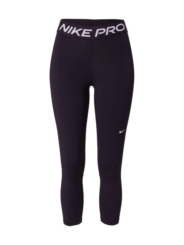NIKE Sportnadrágok  fekete / fehér-hu