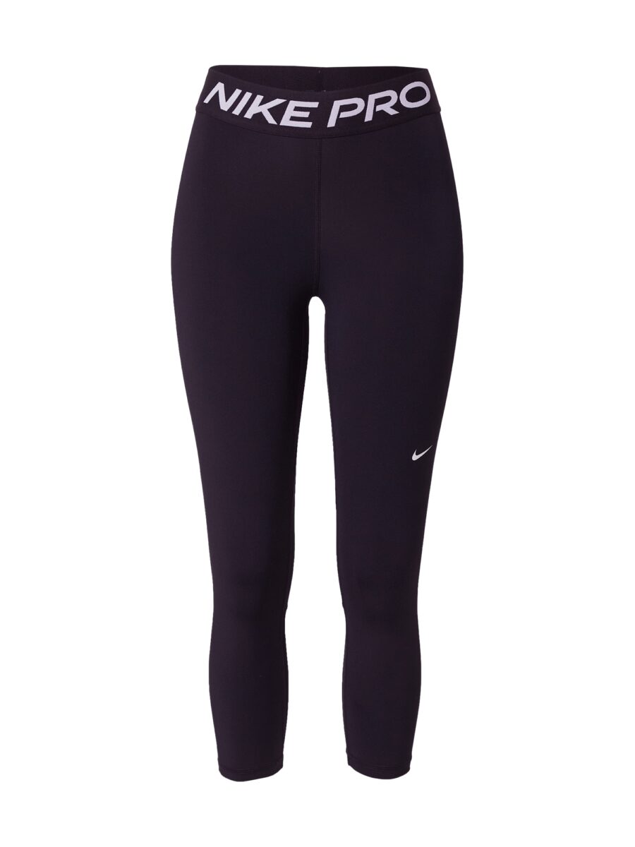NIKE Sportnadrágok  fekete / fehér-hu