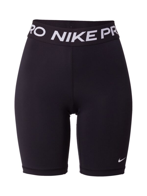 NIKE Sportnadrágok  fekete / fehér-hu
