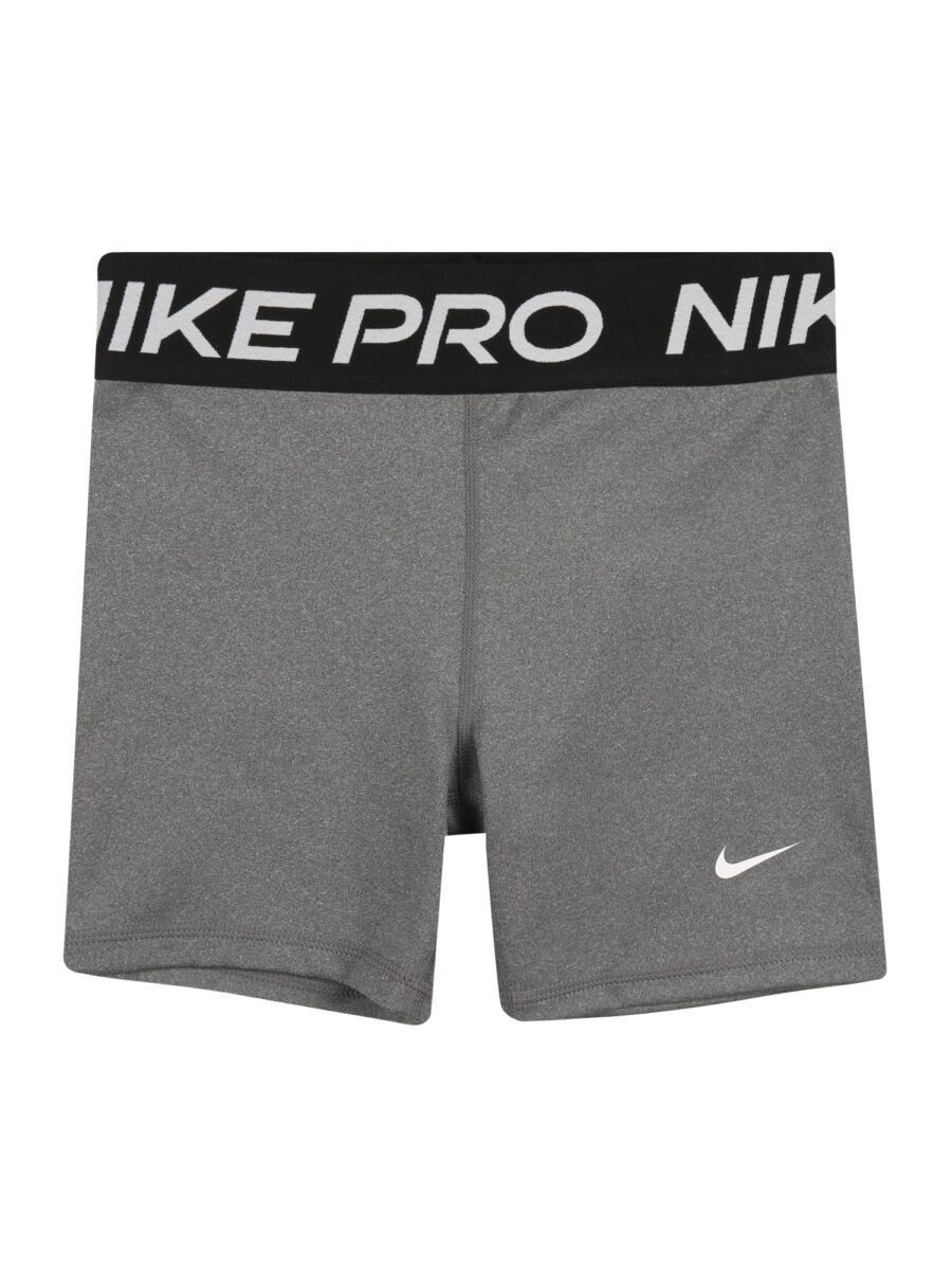 NIKE Sportnadrágok  szürke melír / fekete / fehér-hu