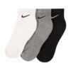 NIKE Sportzoknik 'EVERYDAY CUSH'  szürke melír / fekete / fehér-hu