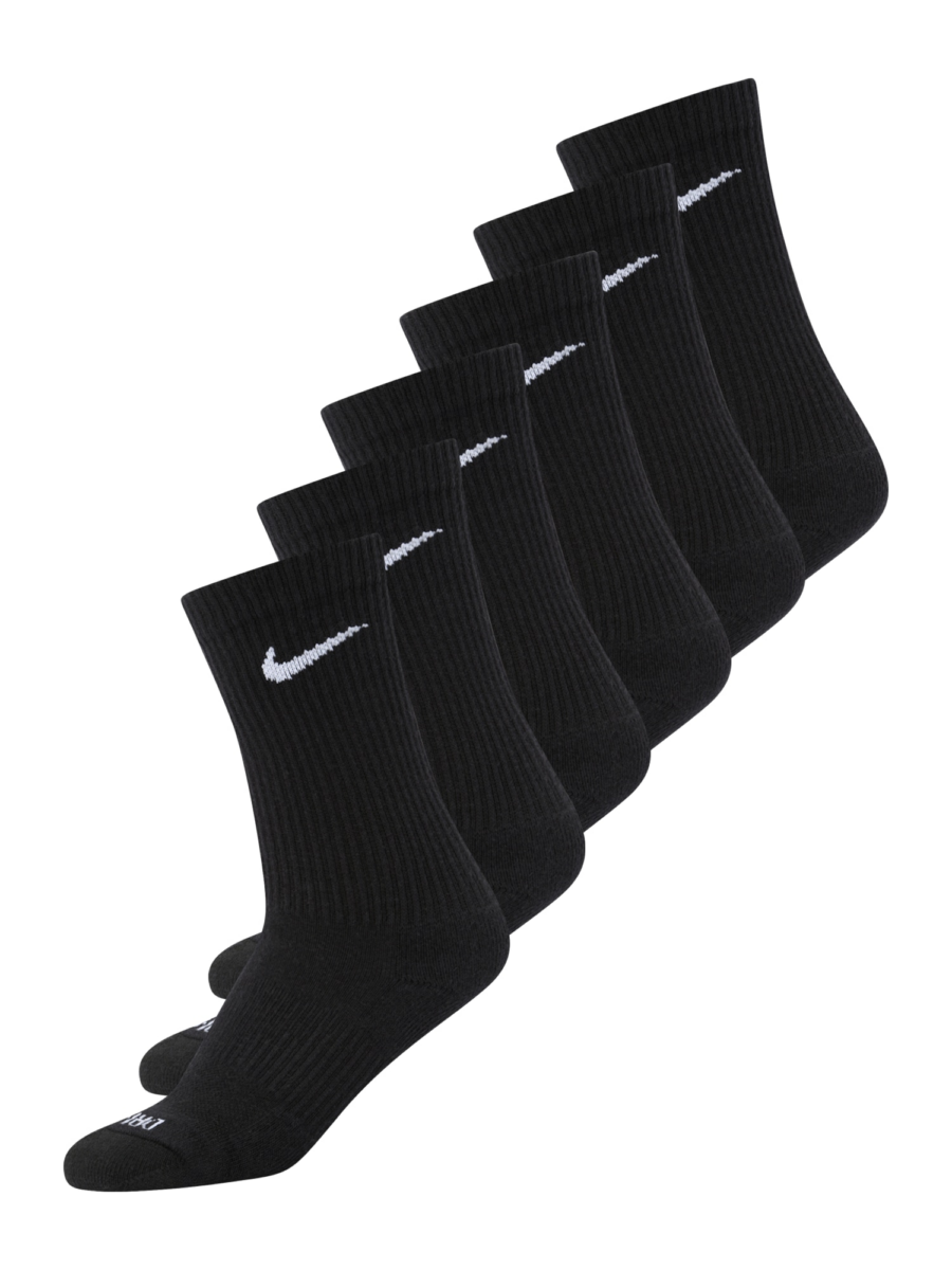 NIKE Sportzoknik 'Everyday Plus'  fekete / fehér-Ár