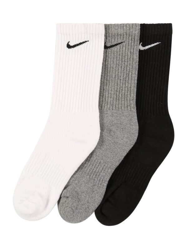 NIKE Sportzoknik 'Everyday'  szürke melír / fekete / fehér-hu