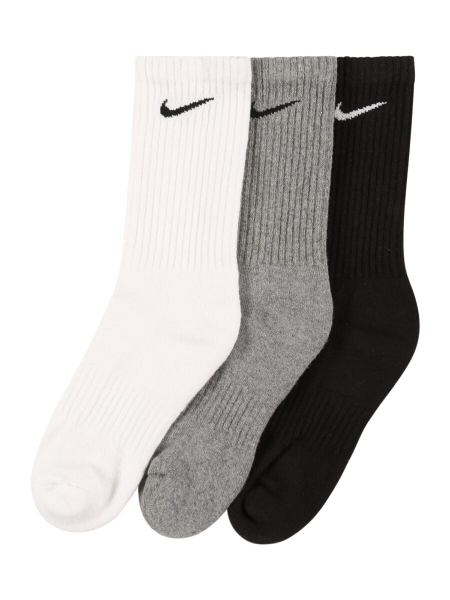 NIKE Sportzoknik 'Everyday'  szürke melír / fekete / fehér-hu