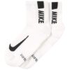 NIKE Sportzoknik 'Multiplier'  fekete / fehér-hu