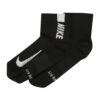 NIKE Sportzoknik 'Multiplier'  fekete / fehér-hu