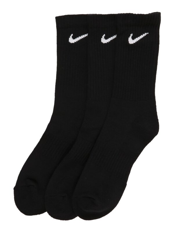 NIKE Sportzoknik  fekete / fehér-hu