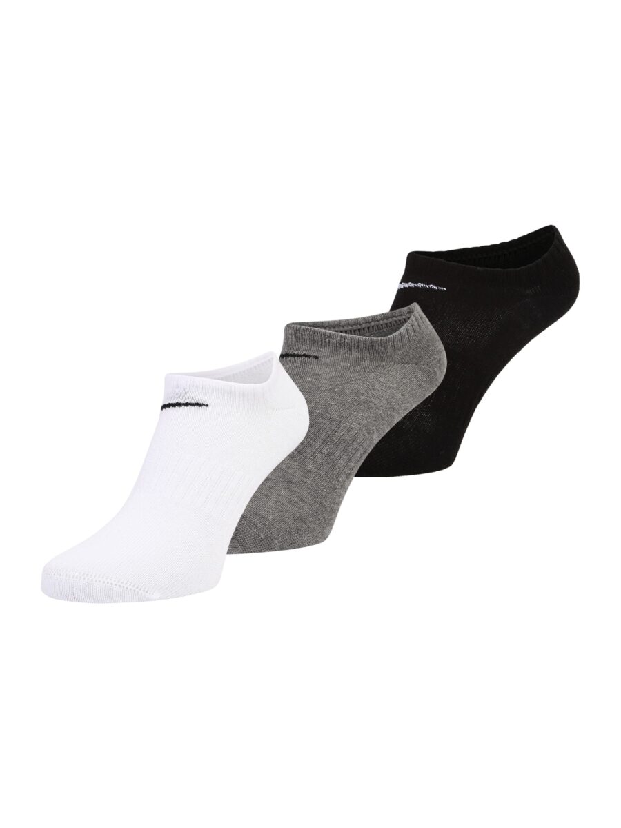 NIKE Sportzoknik  szürke / fekete / fehér-hu