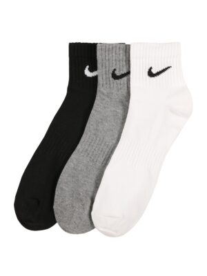 NIKE Sportzoknik  szürke melír / fekete / fehér-hu