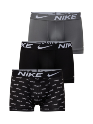 NIKE Underwear Sport alsónadrágok  szürke / fekete / fehér-Hungary