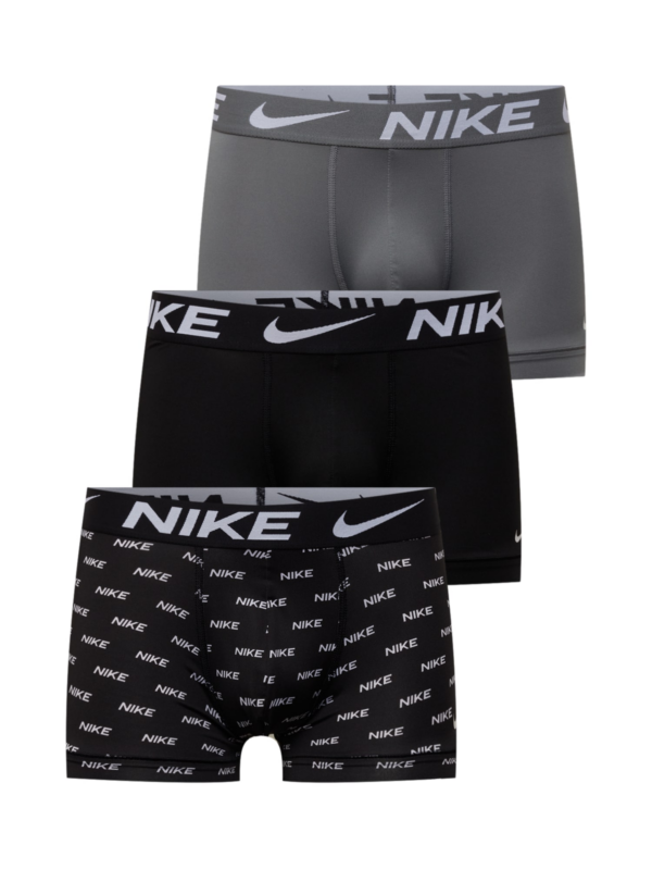 NIKE Underwear Sport alsónadrágok  szürke / fekete / fehér-Hungary