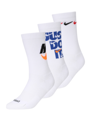NIKE Zokni 'Nike Everyday Plus Cushioned'  kék / narancs / fekete / fehér-Ár