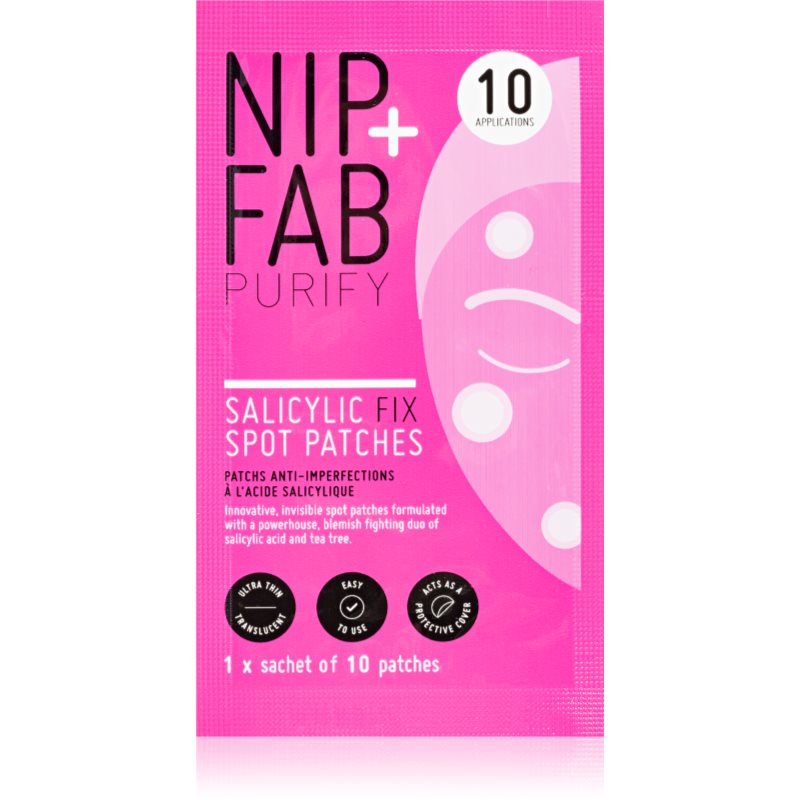 NIP+FAB Salicylic Fix tisztító bőrtapasz 10 db-Ár